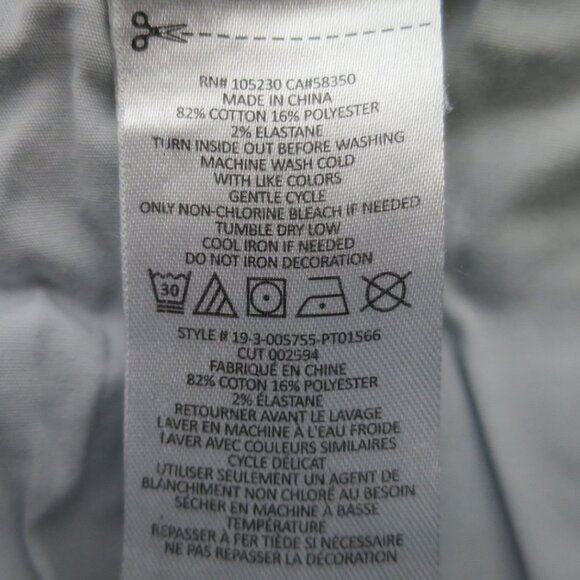 Current Elliott The Chained Stiletto Crop Jeans Size 30 - Picture 12 of 12